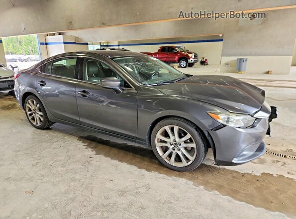 JM1GL1V56H1145775 2017 MAZDA 6 Gray Front right