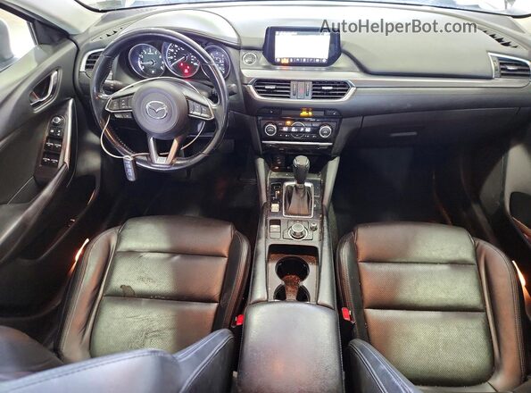 JM1GL1V56H1145775 2017 MAZDA 6 Gray Dashboard view