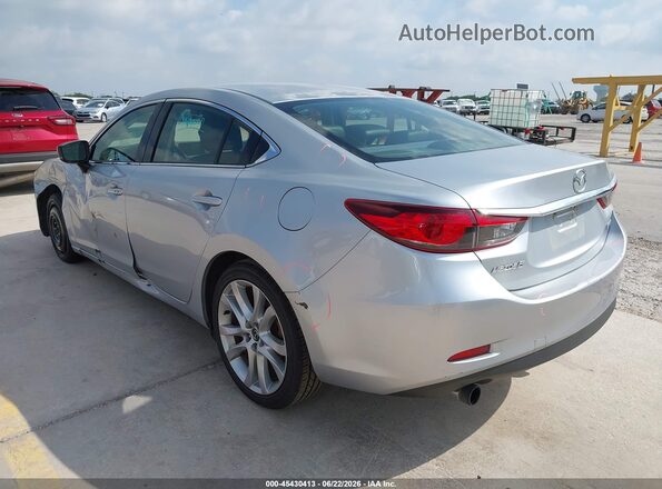 JM1GL1V57H1106466 2017 MAZDA 6 Silver Задня ліва чверть