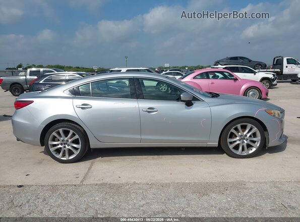 JM1GL1V57H1106466 2017 MAZDA 6 Silver Вид задньої частини салону