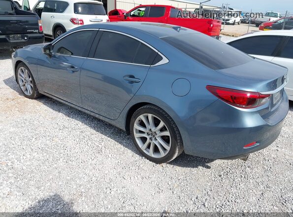 JM1GL1V57H1108167 2017 MAZDA 6 Blue Tył lewy