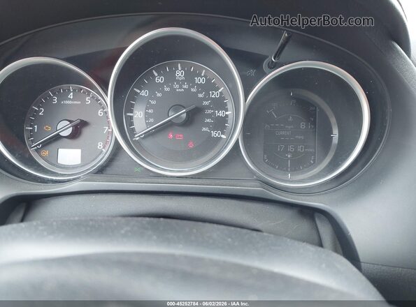 JM1GL1V57H1108167 2017 MAZDA 6 Blue Widok tylnych siedzeń