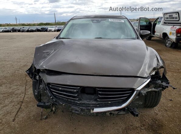 JM1GL1V59H1106288 2017 MAZDA 6 Brown Widok z przodu