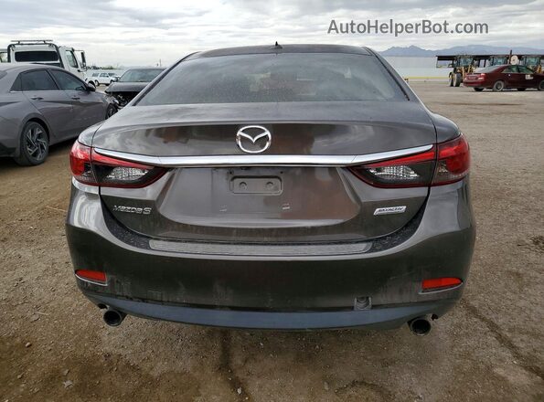 JM1GL1V59H1106288 2017 MAZDA 6 Brown Widok z tyłu