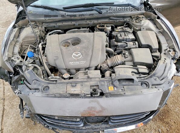 JM1GL1V59H1106288 2017 MAZDA 6 Brown Widok wnętrza z tyłu
