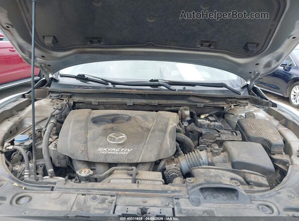 JM1GL1V59H1108672 2017 MAZDA 6 Silver უკანა ხედი