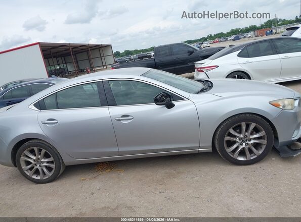 JM1GL1V59H1108672 2017 MAZDA 6 Silver უკანა სალონის ხედი
