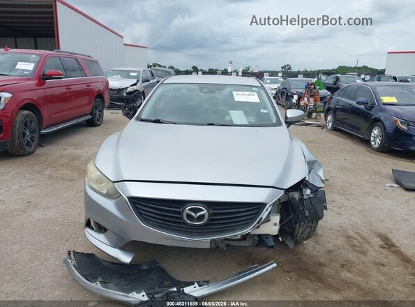 JM1GL1V59H1108672 2017 MAZDA 6 Silver ხელსაწყოთა პანელის ხედი