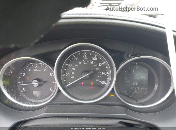 JM1GL1V59H1108672 2017 MAZDA 6 Silver უკანა სავარძლების ხედი