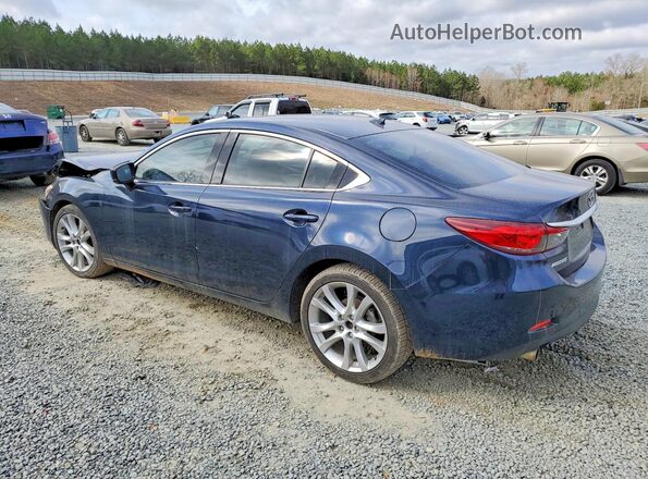 JM1GL1V59H1129246 2017 MAZDA 6 Blue Tył lewy