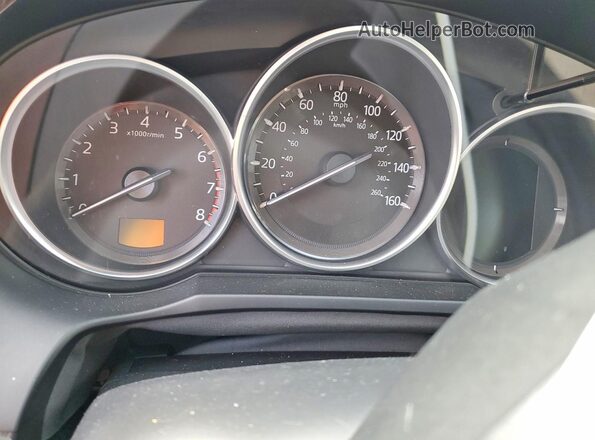 JM1GL1V59H1129246 2017 MAZDA 6 Blue Widok zestawu wskaźników