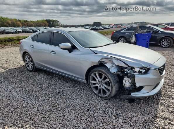 JM1GL1V59H1152445 2017 MAZDA 6 Silver Delantero derecho