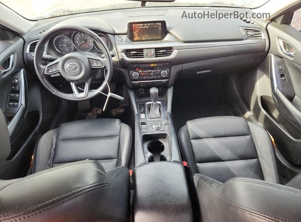 JM1GL1V59H1152445 2017 MAZDA 6 Silver Vista del salpicadero