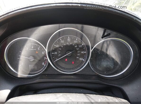JM1GL1V5XH1115534 2017 MAZDA 6 Gray უკანა სავარძლების ხედი
