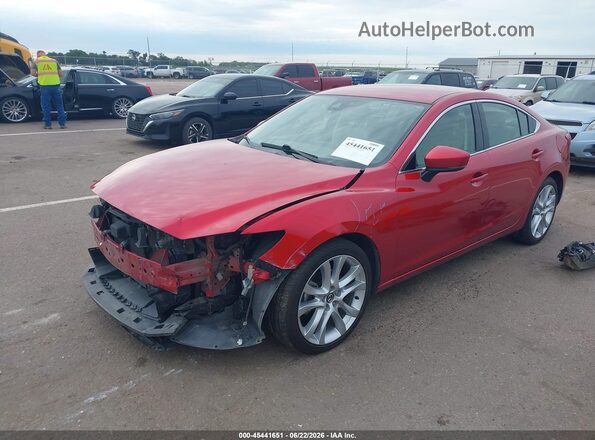 JM1GL1V5XH1138845 2017 MAZDA 6 Red Przód lewy