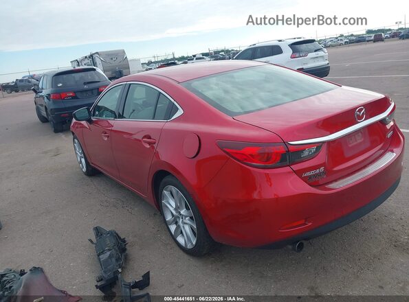 JM1GL1V5XH1138845 2017 MAZDA 6 Red Tył lewy