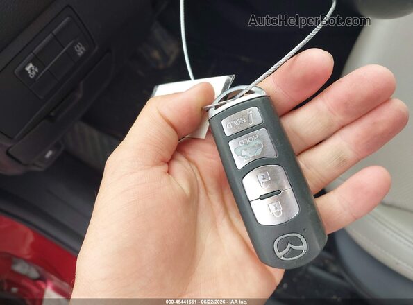 JM1GL1V5XH1138845 2017 MAZDA 6 Red Widok deski rozdzielczej
