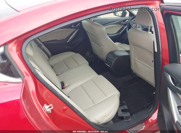 JM1GL1V5XH1138845 2017 MAZDA 6 Red Widok naklejki z numerem VIN