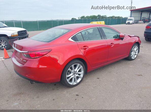 JM1GL1V5XH1138845 2017 MAZDA 6 Red Tył prawy