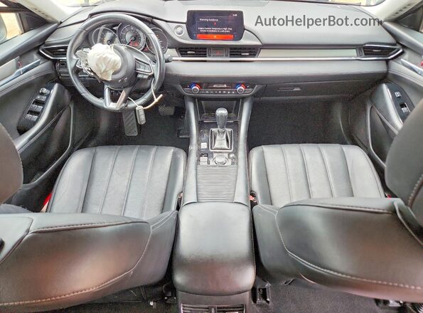 JM1GL1VM0J1308689 2018 MAZDA 6 Gray Widok deski rozdzielczej