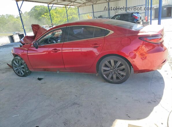 JM1GL1VM0J1324858 2018 MAZDA 6 Red Rear left