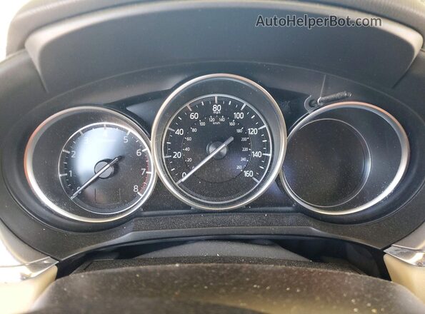 JM1GL1VM0J1324858 2018 MAZDA 6 Red Instrument cluster view