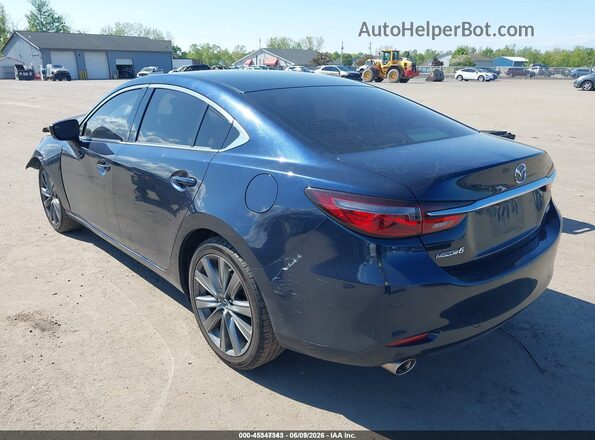 JM1GL1VM0J1325783 2018 MAZDA 6 Blue Tył lewy