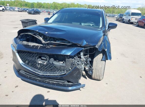 JM1GL1VM0J1325783 2018 MAZDA 6 Blue Widok z przodu