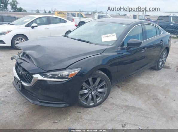 JM1GL1VM0M1607894 2021 MAZDA 6 Black Przód lewy