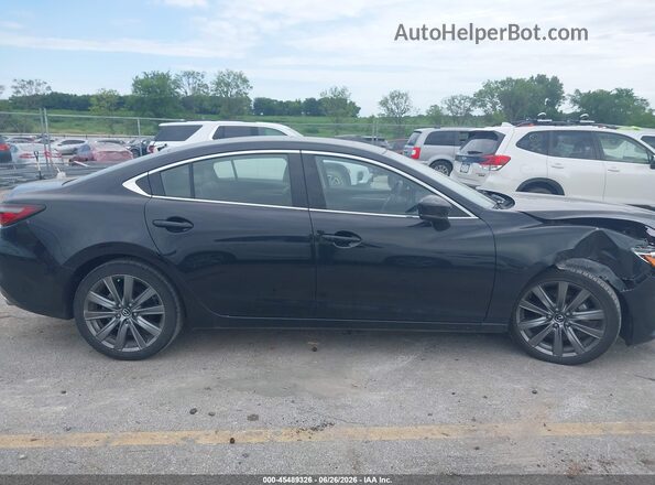 JM1GL1VM0M1607894 2021 MAZDA 6 Black Widok wnętrza z tyłu
