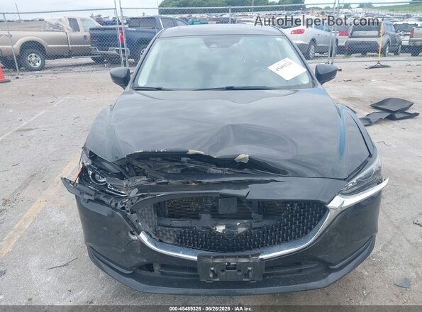 JM1GL1VM0M1607894 2021 MAZDA 6 Black Widok zestawu wskaźników