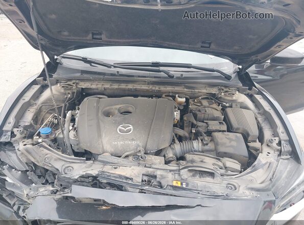 JM1GL1VM0M1607894 2021 MAZDA 6 Black Widok z tyłu