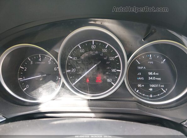 JM1GL1VM1J1312055 2018 MAZDA 6 Black Հետևի նստատեղերի տեսք