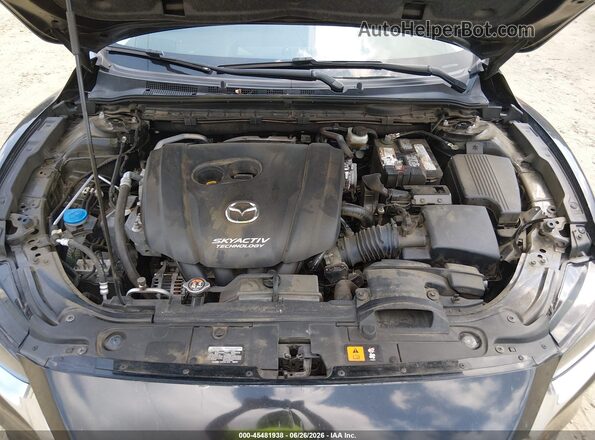 JM1GL1VM1J1312055 2018 MAZDA 6 Black Հետևի տեսք