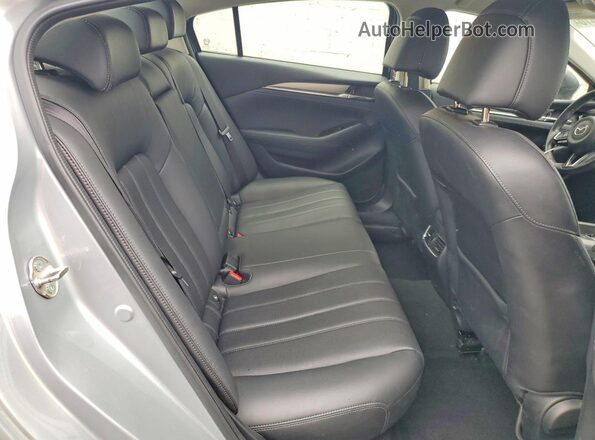 JM1GL1VM1K1504187 2019 MAZDA 6 Silver Вид задніх сидінь