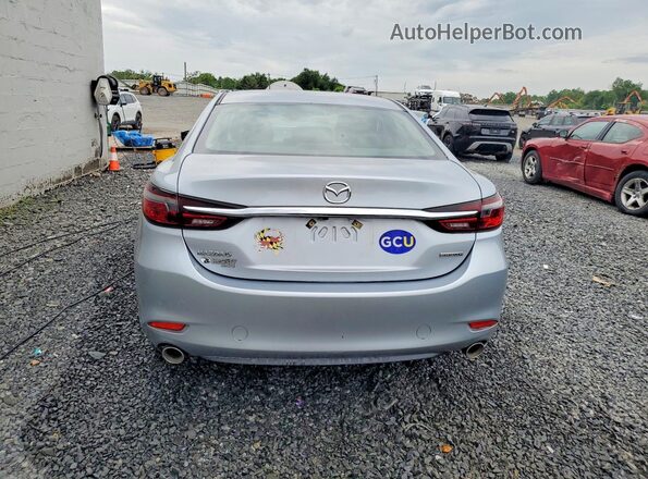 JM1GL1VM1K1504187 2019 MAZDA 6 Silver Вид ззаду