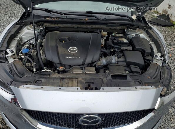 JM1GL1VM1K1504187 2019 MAZDA 6 Silver Вид задньої частини салону