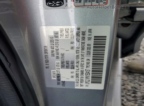 JM1GL1VM1K1504187 2019 MAZDA 6 Silver Вид підкапотного простору