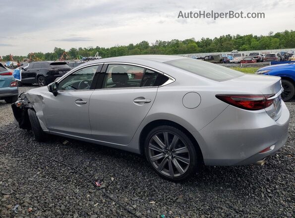 JM1GL1VM1K1504187 2019 MAZDA 6 Silver Задня ліва чверть