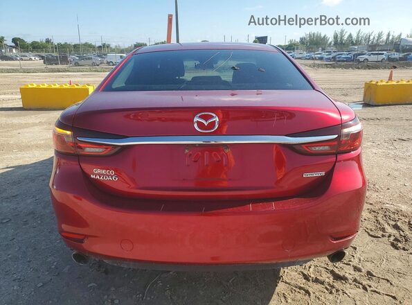 JM1GL1VM1L1512629 2020 MAZDA 6 Burgundy Вид ззаду