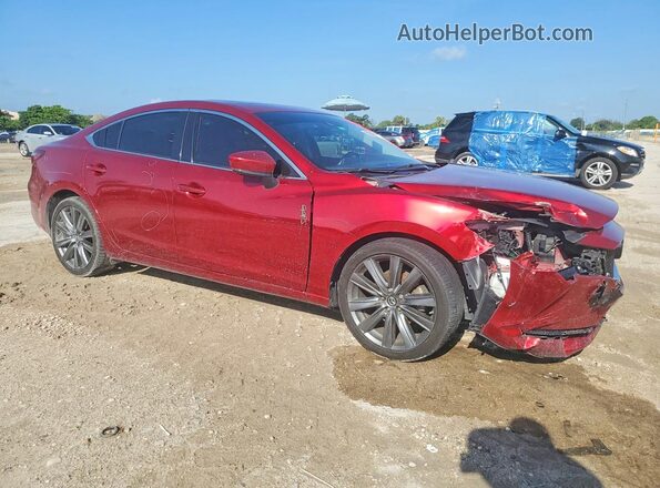 JM1GL1VM1L1512629 2020 MAZDA 6 Burgundy Передня права чверть