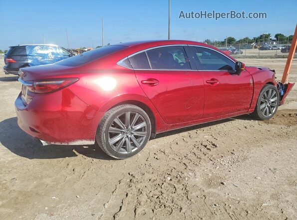 JM1GL1VM1L1512629 2020 MAZDA 6 Burgundy Задня права чверть