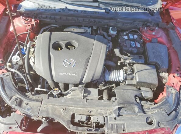 JM1GL1VM1L1512629 2020 MAZDA 6 Burgundy Вид задньої частини салону