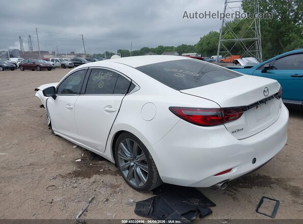 JM1GL1VM1M1603255 2021 MAZDA 6 White Հետևի ձախ