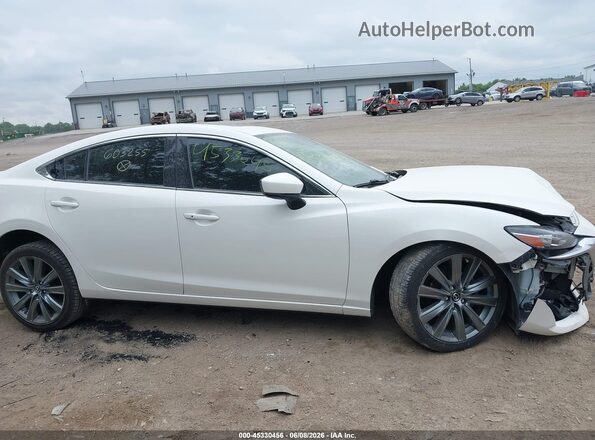 JM1GL1VM1M1603255 2021 MAZDA 6 White Սալոնի հետևի տեսք