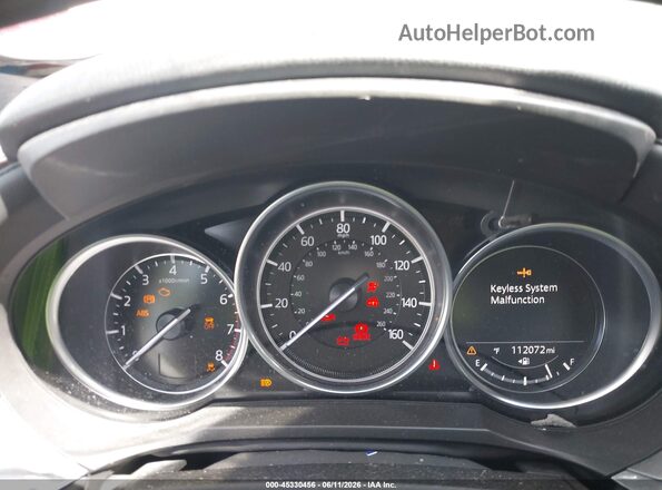 JM1GL1VM1M1603255 2021 MAZDA 6 White Հետևի նստատեղերի տեսք
