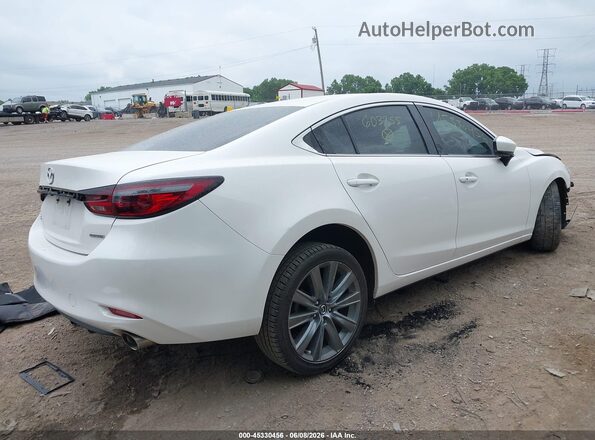 JM1GL1VM1M1603255 2021 MAZDA 6 White Հետևի աջ