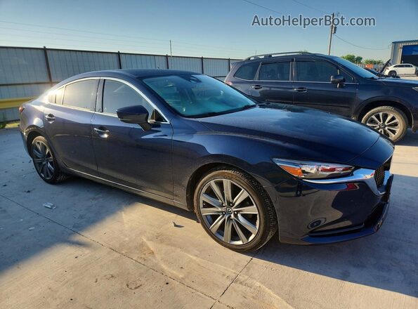 JM1GL1VM2J1323307 2018 MAZDA 6 Blue Front right