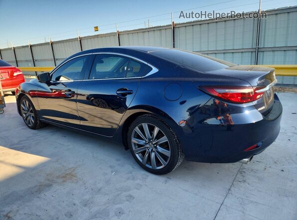 JM1GL1VM2J1323307 2018 MAZDA 6 Blue Rear left