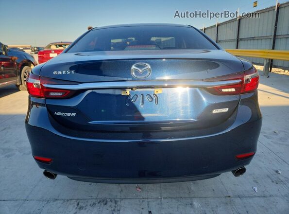 JM1GL1VM2J1323307 2018 MAZDA 6 Blue Rear view